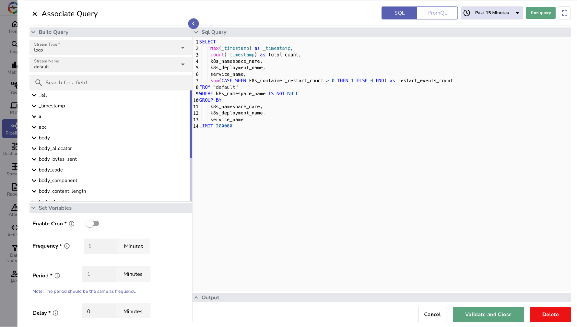 Create the summary pipeline