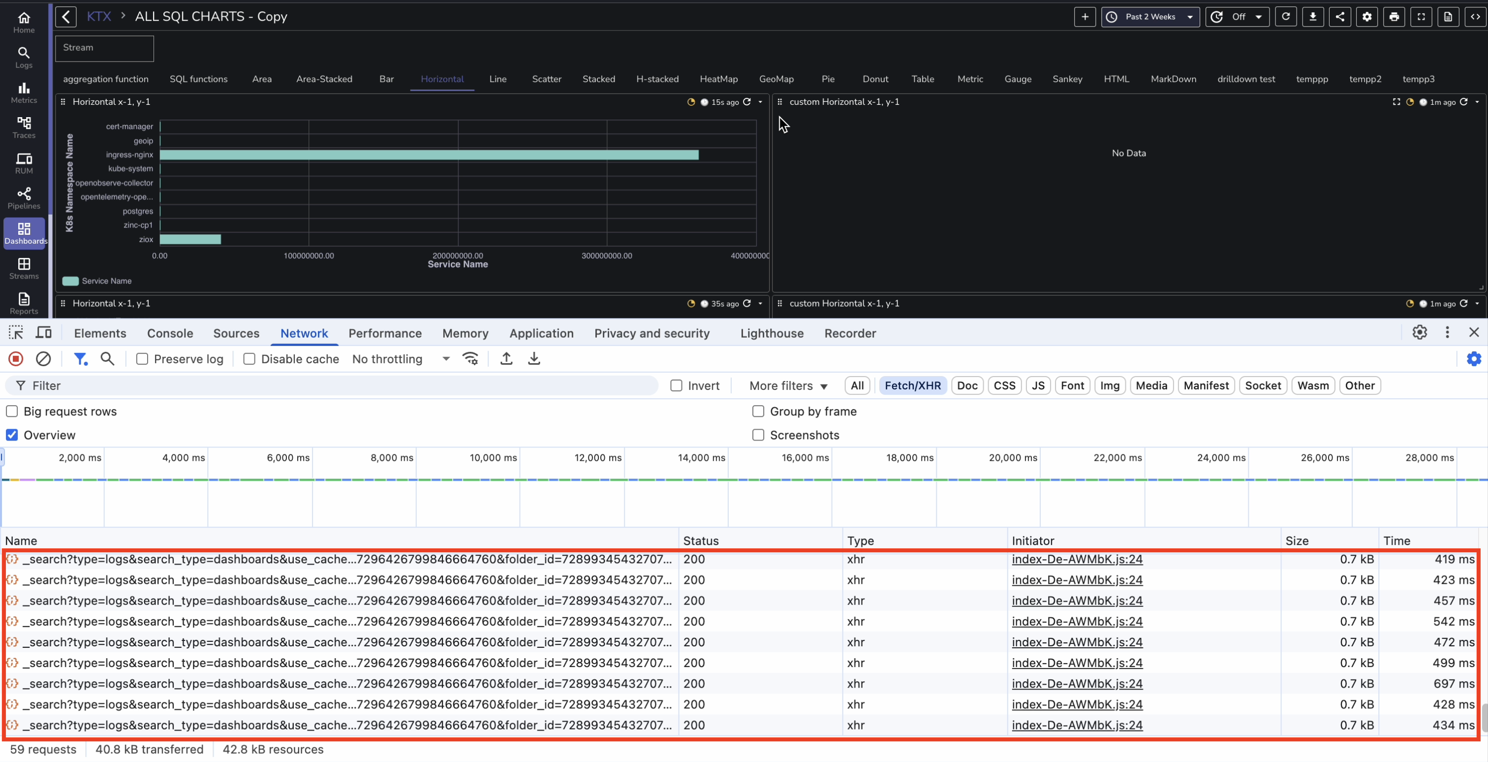 Without Streaming Search- panel 2