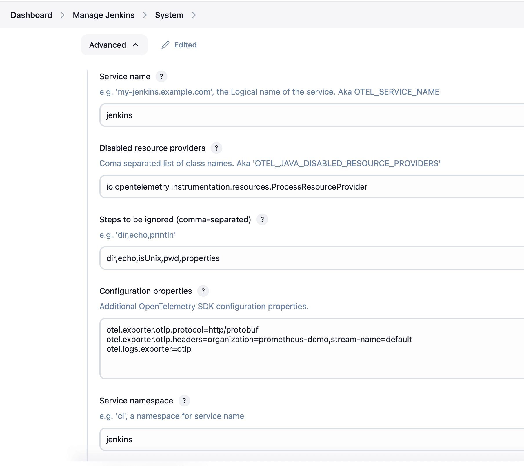 Configure OpenTelemetry with OpenObserve